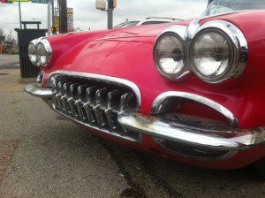 1960 Corvette for Sale in Austin TX, Front Closeup View