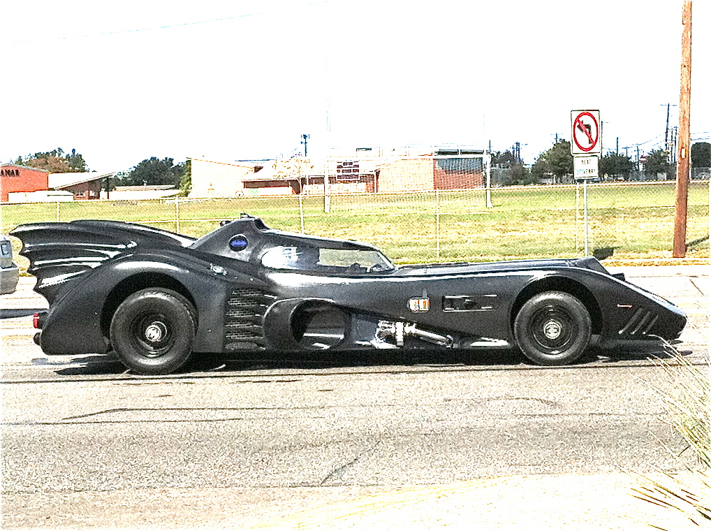 Batmobile in North Austin