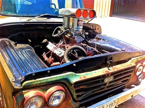 Blown-Dodge-Truck-in-Austin-TX-Engine