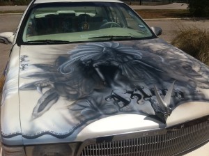 Buick Custom Hood Art