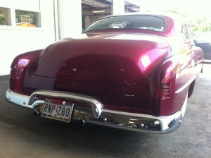 Early 50s Custom at Murphos in Austin Rear View