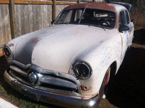 Early 50s Ford at Full Custom Fabrication