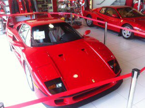 $1 Million Ferrari F40 Supercar at Ferrari store on N. Lamar