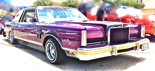 Lincoln lowrider, colorful*****