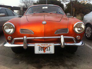 karmann ghia front close