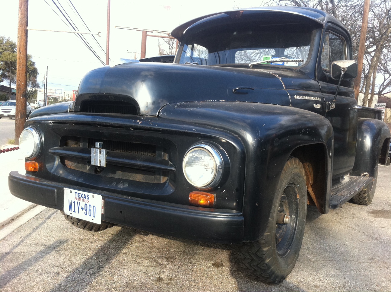 1953 International R-110 Pickup in Austin TX, front view