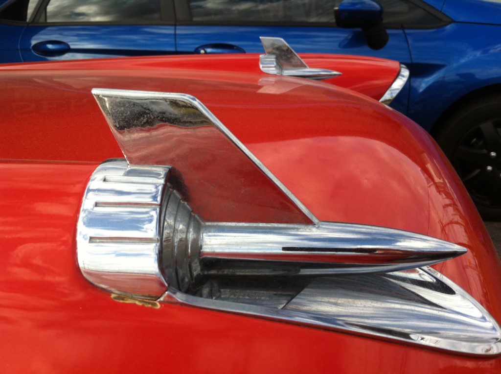 1957 Chevrolet Convertible in N. Ausitn TX Hood Ornament