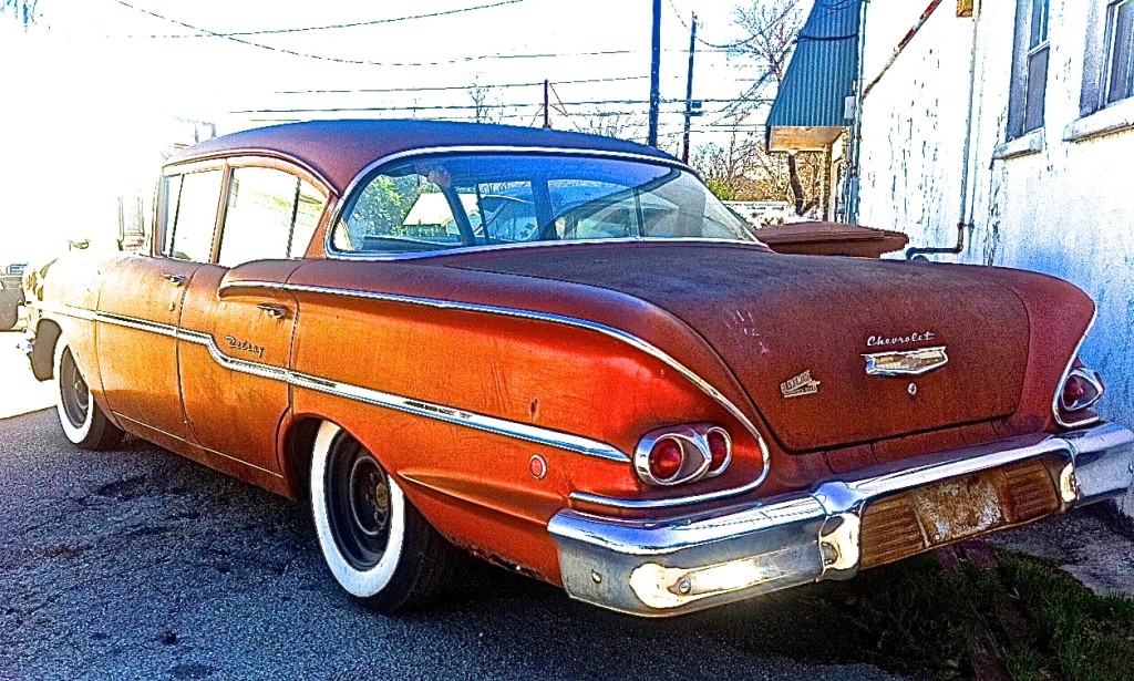 1958-Chevy-in-Austin-TX-Rear-View