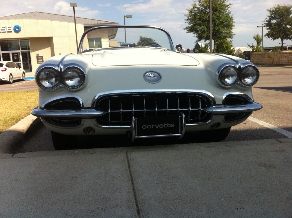 1958 Corvette Front View
