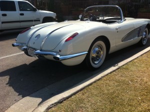 1958 Corvette Rear