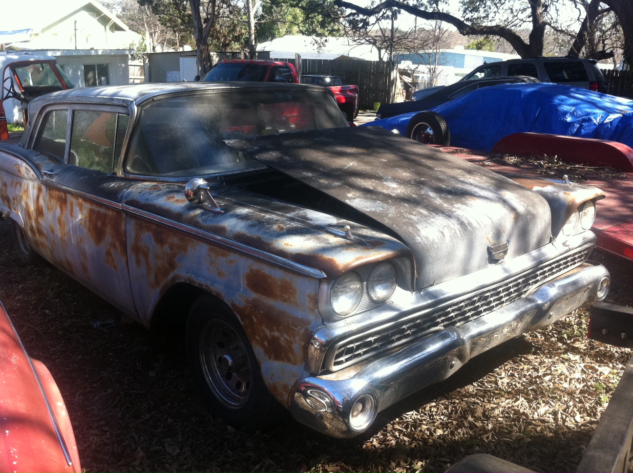 1959 Ford Two Door Front, Austin