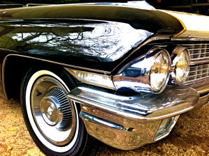 1962 Cadillac in Austin, Front Corner Detail