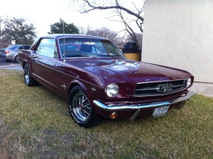 1965 Mustang in N. Austin Today