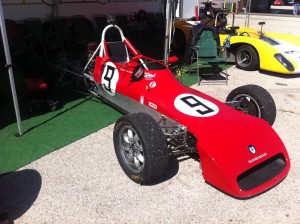 Alamo Power Sports Red Race Car