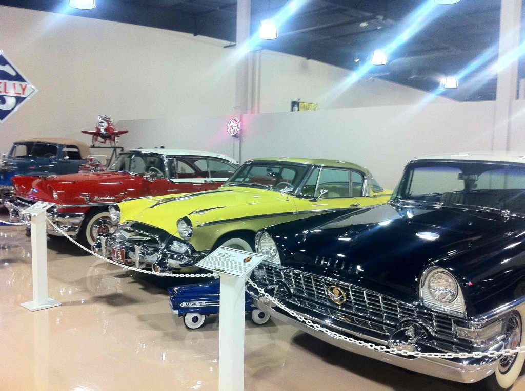 Cars at Dick's Classic Garage Museum