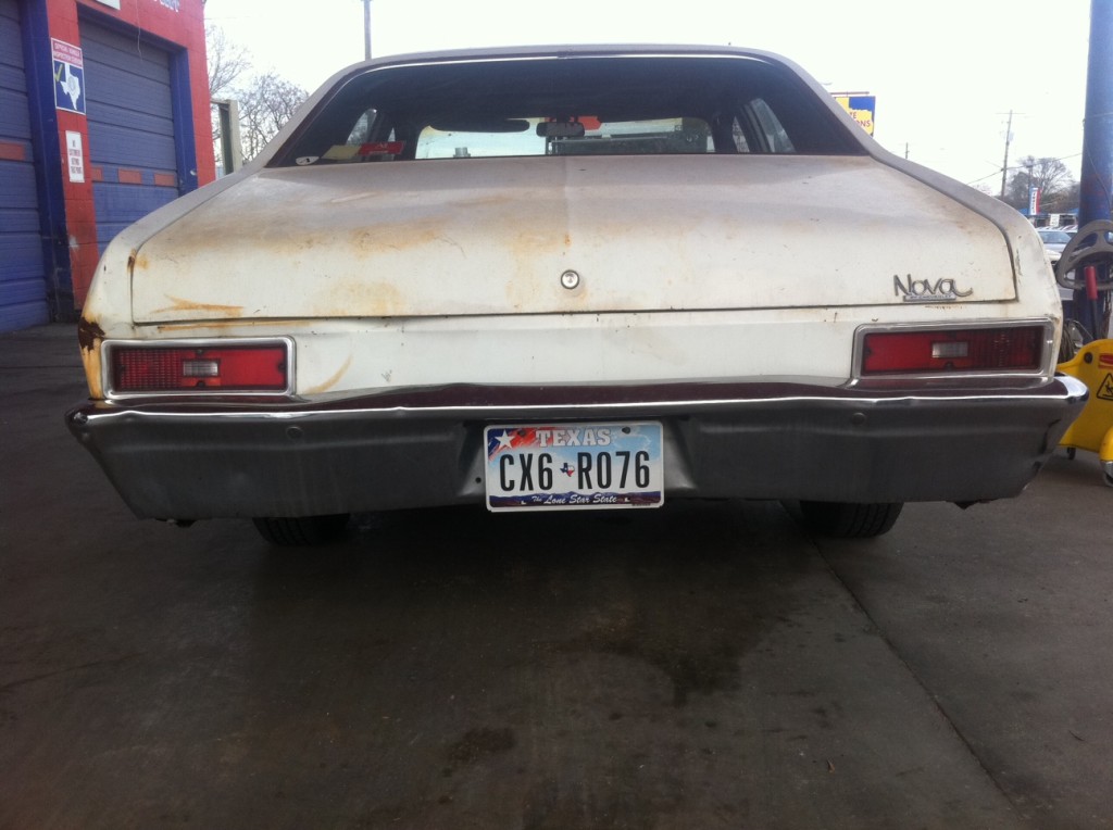 Chevy Nova rear