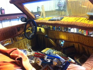 Custom Chevy S-10 Pickup Interior