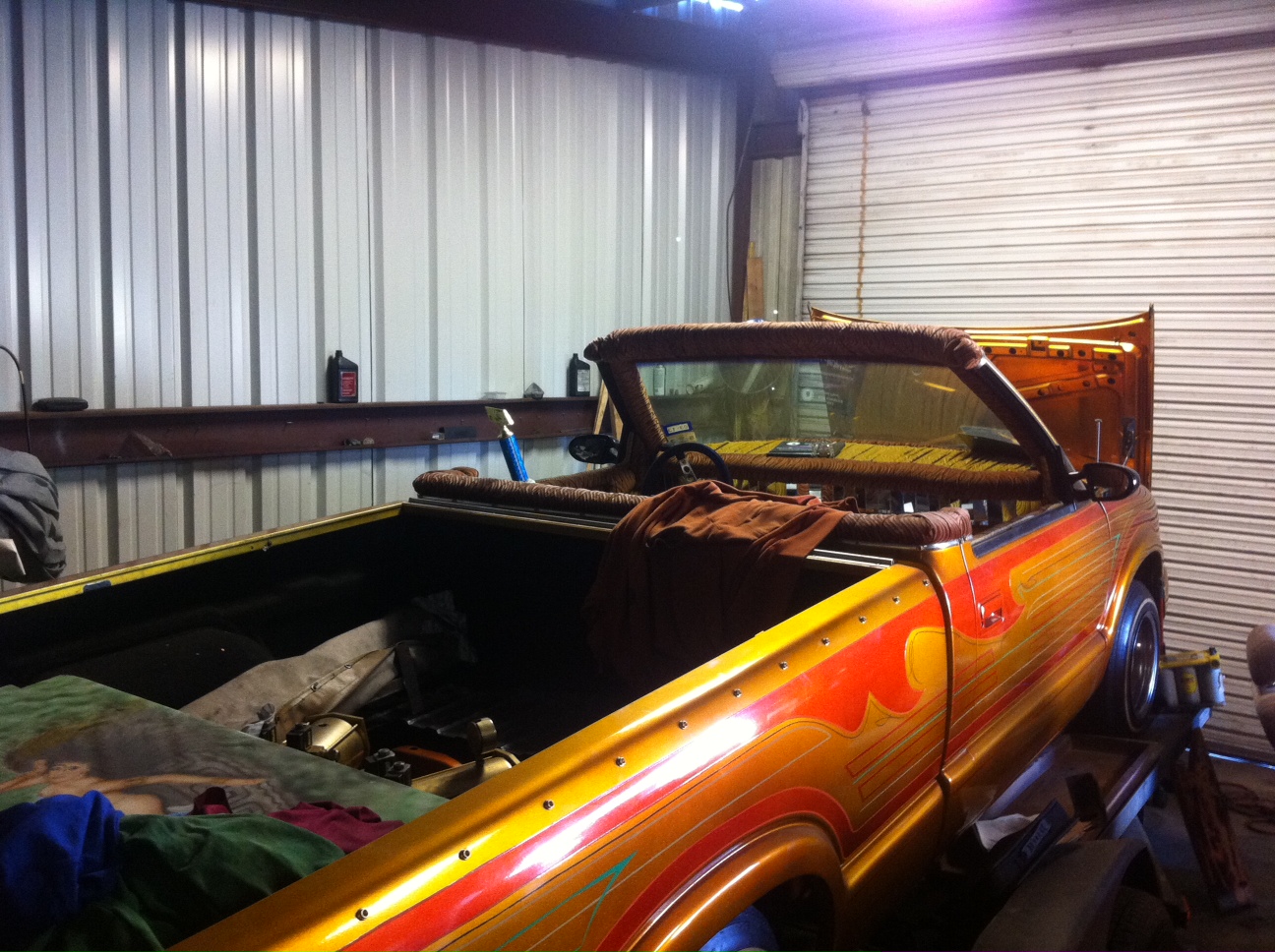 Extreme Chevy S-10 Custom Pickup in Garage in East Austin