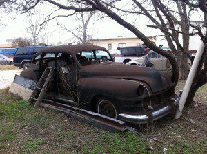 Late 1940s Chrysler in Far East Austin