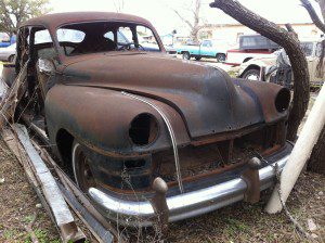 Late 1940s Chrysler in Far East Austin