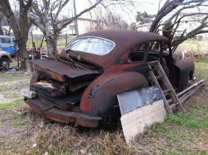 Late 1940s Chrysler in Far East Austin