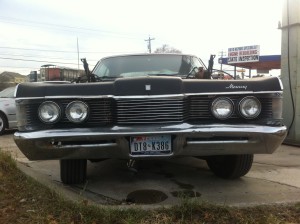 Mercury Sedan on S. Lamar, Austin TX