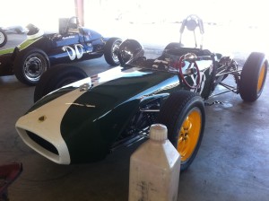 Vintage Lotus 18 front