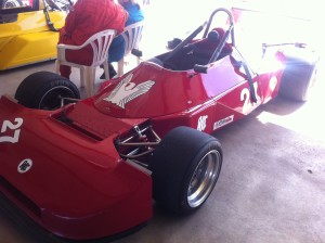 Vintage race car #23