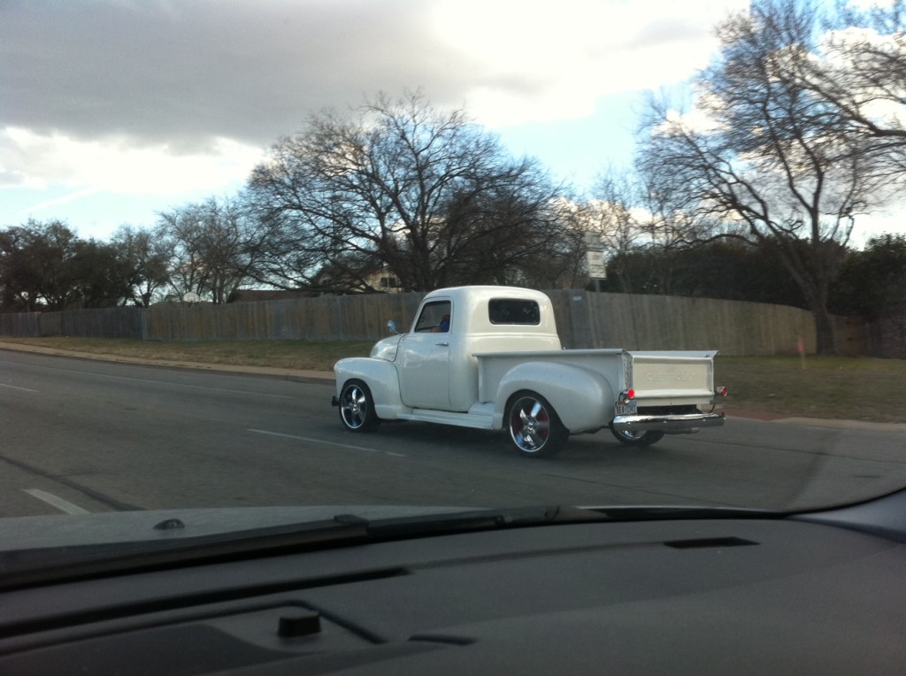 chevy truck on Parmer