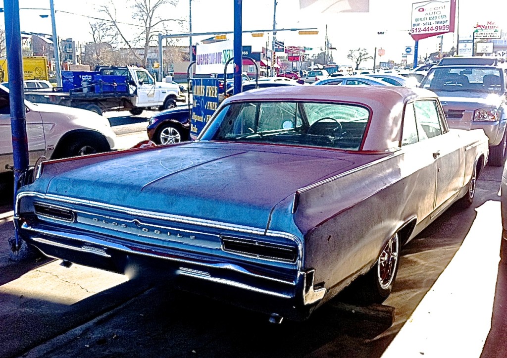 1964-Oldsmobile-on-S.-Lamar-Austin-TX