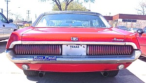 1968-Cougar-in-Austin-Rear-View