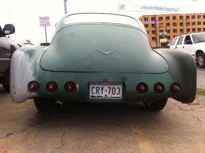 Chevy Fastback Custom in Austin, TX, Rear View