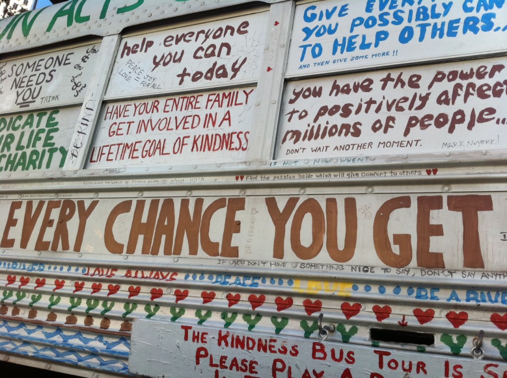 Truck downtown Austin with help for Kids