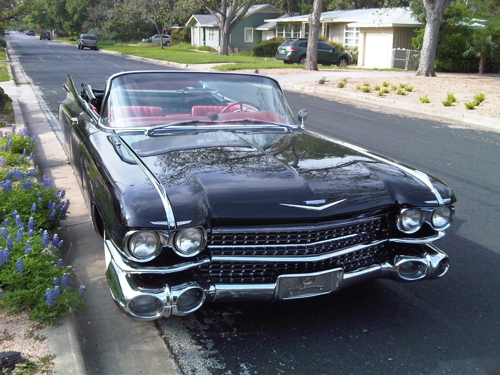 1959 Caddy Convertible Front