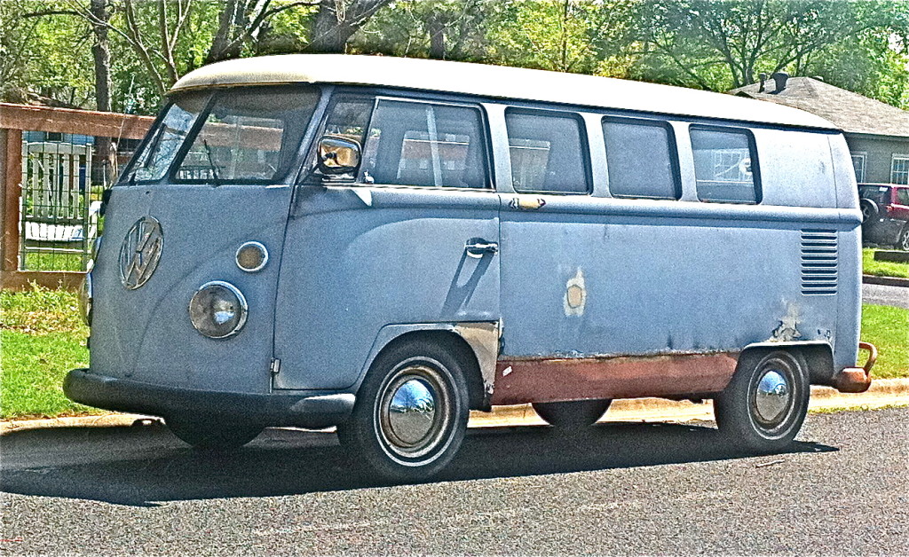 Vintage VW 1960s Bus in Austin TX
