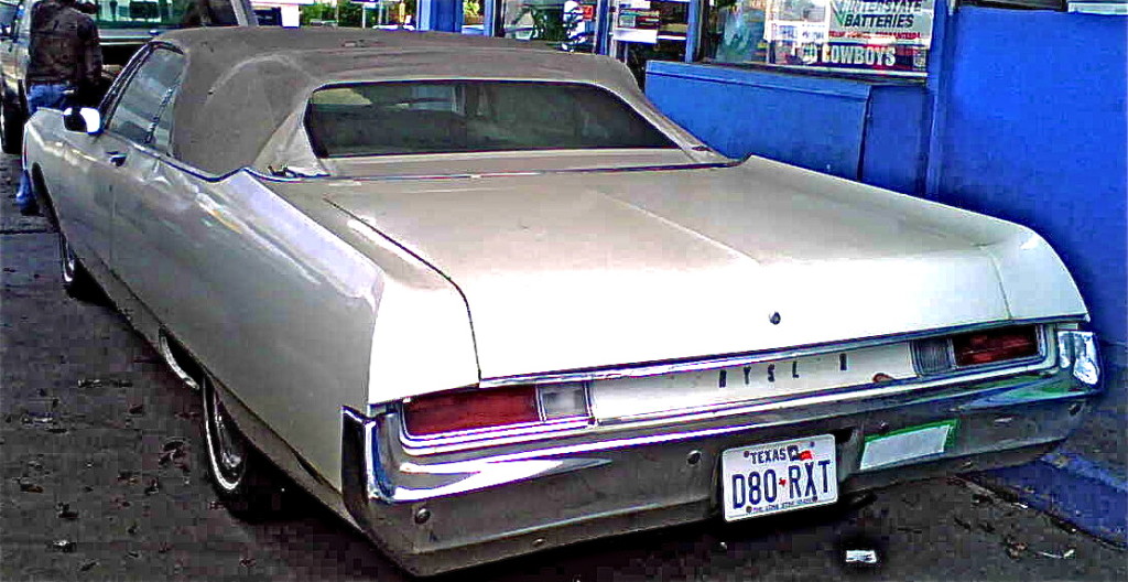 4925822-Early 70's Chrysler Convertible rear