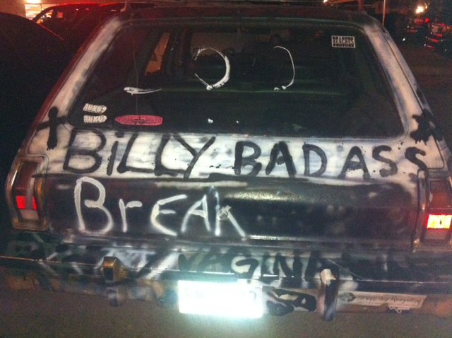 Billy Badass Wagon Rear