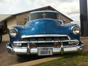 Early 50s Chevy Custom front in Bastrop