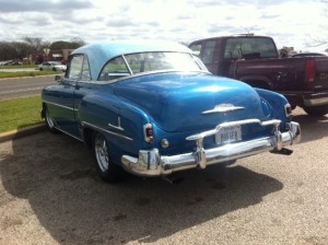 Early 50s Chevy Custom front in Bastrop, rear