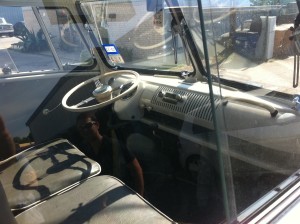 Mellow Johnny's Vintage VW Pickup Interior