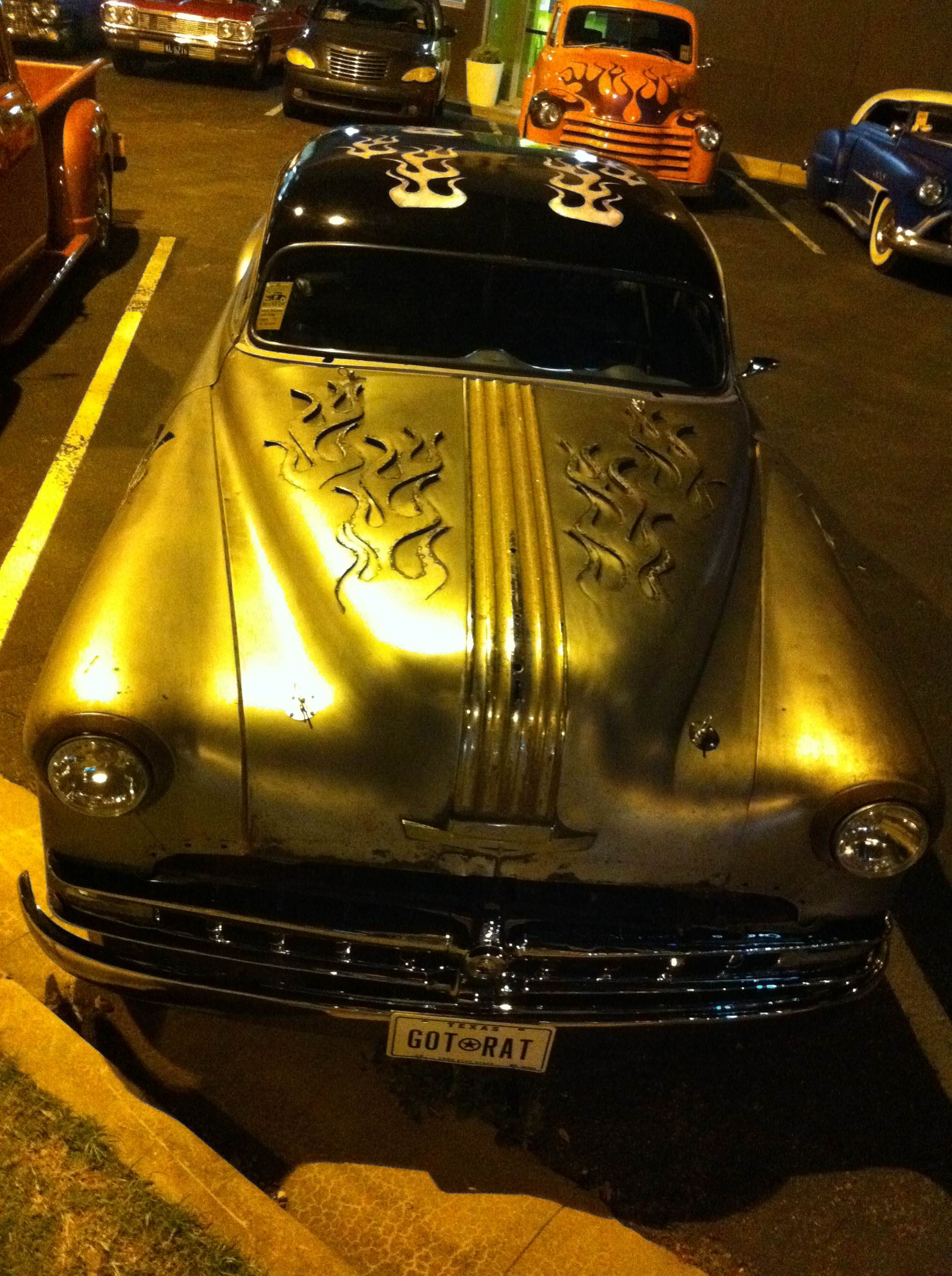 Amazing Custom 50s Pontiac at Lonestar Round Up