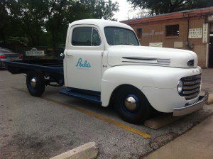 White F1 Ford Truck in Austin