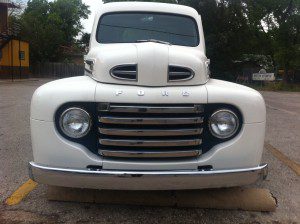 White F1 Ford Truck in Austin TX