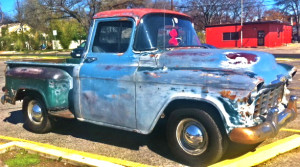 1955-Chevy-Pickup-on-S.-Lamar-Austin-TX
