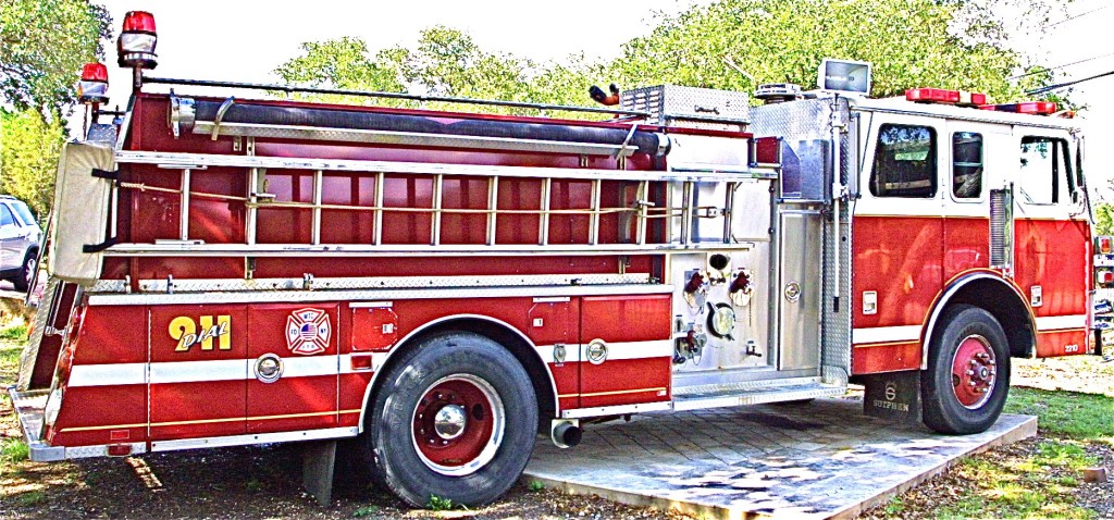 1989 Sutphen Pumper Truck for Sale in Austin TX Side View