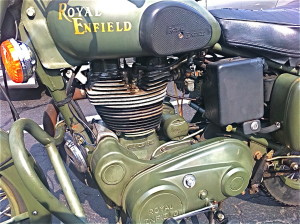 Royal Enfield Motorcycle in Austin Texas