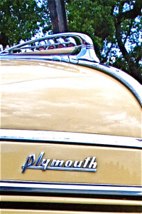 1939 Plymouth Coupe hood