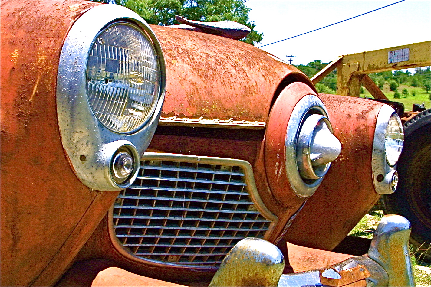1951 Studebaker in Austin TX Nose