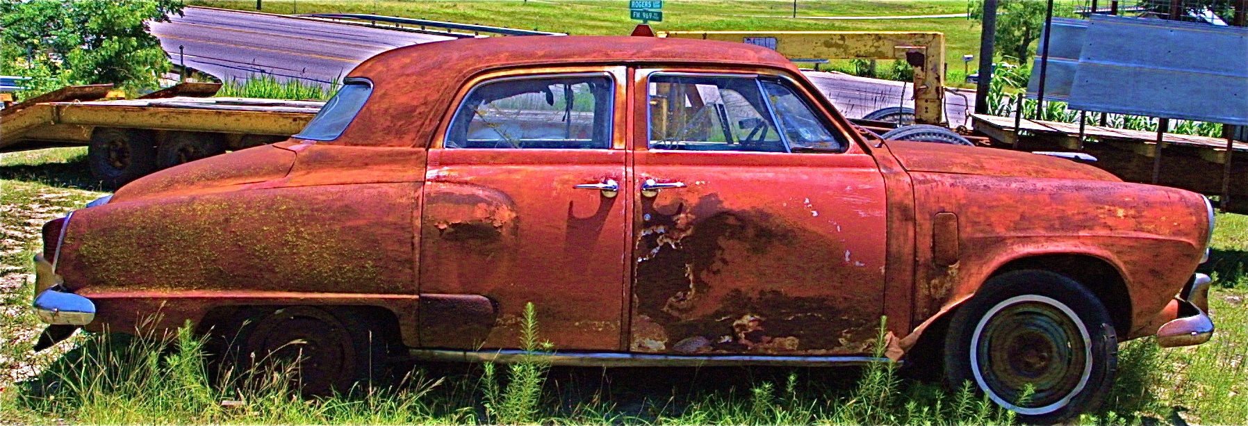 1951 Studebaker in Austin TX  side view