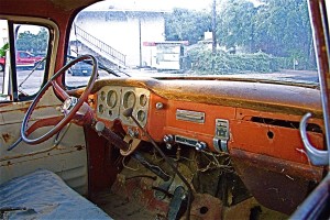 1957 gmc 100 truck interior
